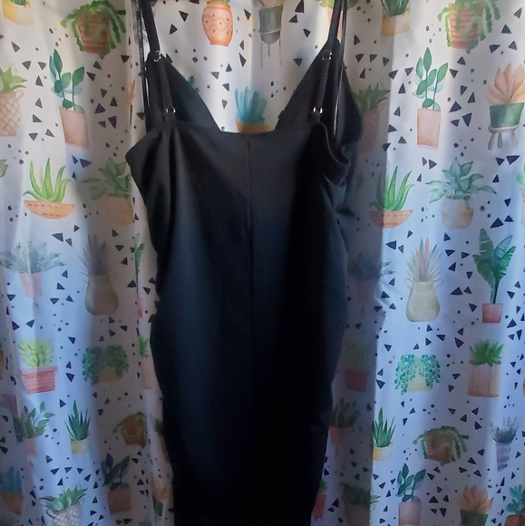 Rushed Mesh Midi Dress - Picture 3 of 4